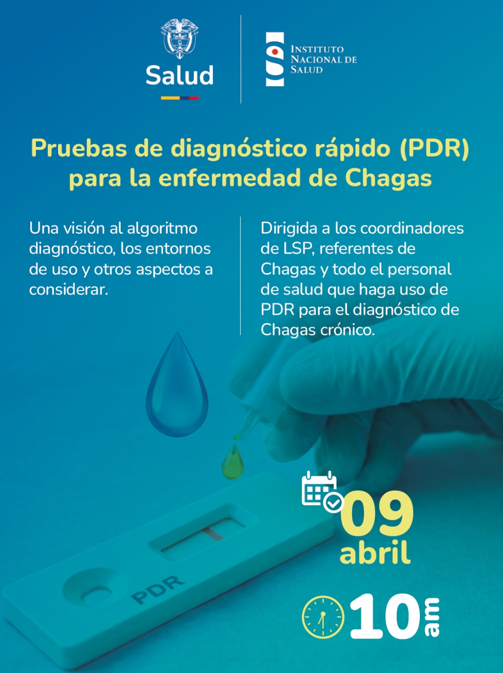 Pruebas Diagnósticas Rápidas (PDRs)